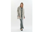 Manteau gbrillant 100% laine