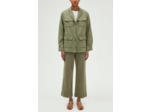 Veste militaire en coton et lin - ROZALIA