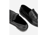 Mocassins penny en cuir noirs black