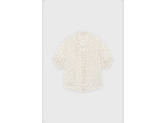 Chemise jacquard à volants - ULYSSIE