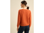 Pull col rond à détails brillants
