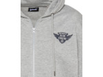 Sweatshirt zippé à capuche army