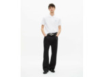 Polo manches courtes avec broderie blason white