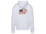 Sweatshirt imprimé USA à capuche