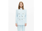 Veste croisee light blue