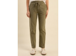 Pantalon de jogging droit avec bande lurex