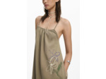 Robe À Bretelles En Maille – Femme