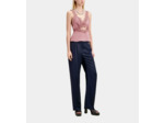Top Lilas Avec Guipure wood kaki