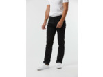 Pantalon straight fit, taille haute, jambe droite