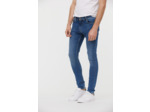 Denim skinny fit, jambe très ajustée, effet "seconde peau", taille medium
