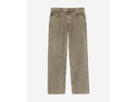 Jean droit olive vert