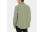 Chemise en denim kaki olive