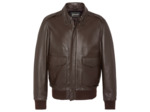 Blouson pilote, cuir d'agneau