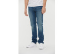 Pantalon straight fit ,taille medium,jambe ajustée
