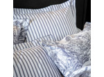 TAIE D'OREILLER | 4 Continents - Blanc/Bleu