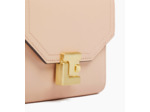 Portefeuille Rose en cuir lisse