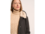 Parka longue à capuche