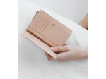 Portefeuille moyen modèle Juliette en cuir grainé