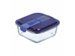 Boite carrée 76cl bleu Easy Box