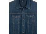 Chemise manches longues en denim medium blue