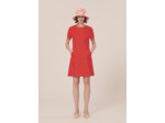 Robe Rehane Corail en Polyester