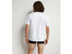 Lot de 2 Tshirts homme thermorégulateur en coton blanc col V Regul Activ