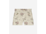 Short imprime beige taupe
