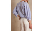 Blouse à rayures PRAGUE en coton