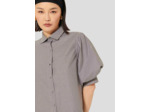 Chemise Calypso Charcoal en Coton