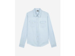 Chemise en denim blue beige