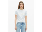 T-shirt avec sérigraphie bleu clair bleu