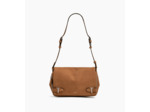 Petit sac bandoulière Simone en cuir nubuck grainé