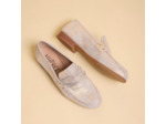 Mocassins Femme Manille Doré