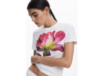 T-Shirt À Manches Courtes En Maille – Femme