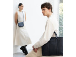 Petit sac bandoulière Ella en cuir grainé