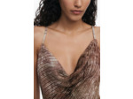Robe À Bretelles En Maille – Femme