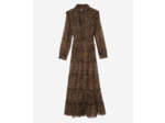 Robe longue imprimé léopard leopard
