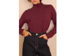 T-shirt col roulé FERGUIE en coton