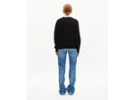 Pull avec jaquard lurex noir black