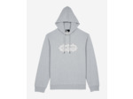Sweat a capuche avec broderie devant light grey melange_01