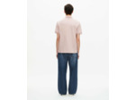 Polo manches courtes avec broderie blason lila