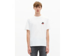 T-shirt avec flocage tête de mort blanc white