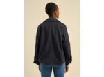 Trench court ample en coton