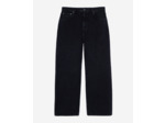 Jean baggy effet côtelé noir black washed