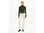Pull col roulé en cachemire kaki kaki