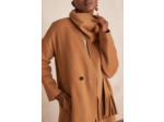 Manteau long en laine DAHLIA