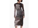 Robe À Manches Longues En Maille – Femme