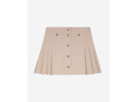 Mini jupe plissee lila