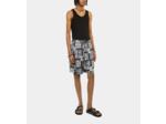 Short Imprimé navy / white