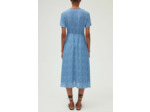 Robe longue cintrée à fleurs - PHILIPPA